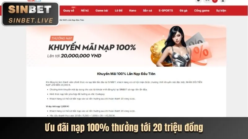 Ưu đãi nạp tiền lần đầu tại J88.besst
